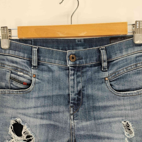 ディーゼルインダストリー Diesel Industry BELTHY ANKLE ダメージ加工スキニーデニムパンツ レディース 24