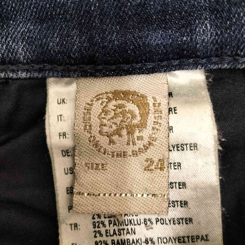 ディーゼルインダストリー Diesel Industry BELTHY ANKLE ダメージ加工スキニーデニムパンツ レディース 24