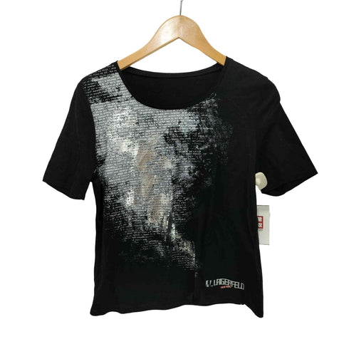 カールラガーフェルド Karl Lagerfeld Y2K プリントTシャツ レディース
