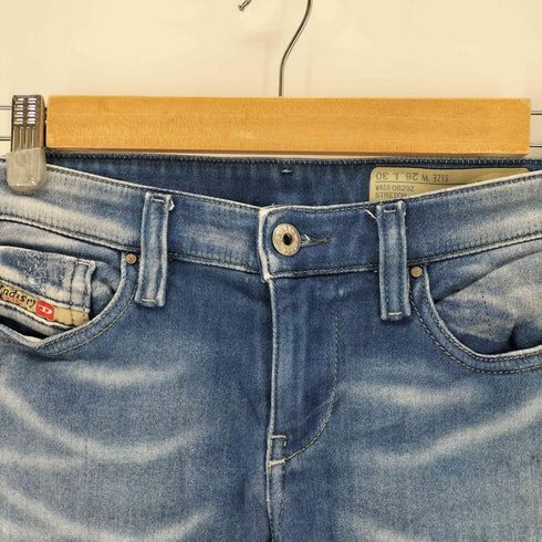 ディーゼルインダストリー Diesel Industry SKINYEE LOW ダメージスキニーデニムパンツ レディース 26×30