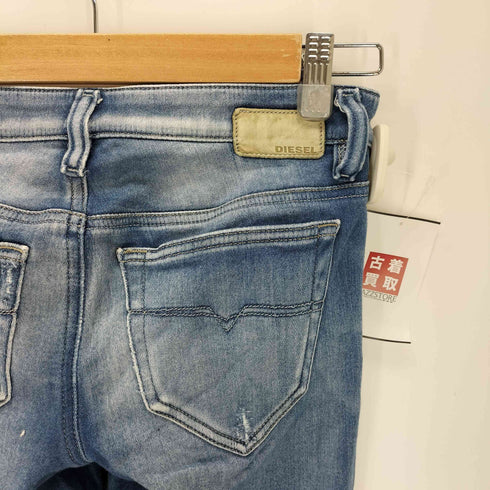 ディーゼルインダストリー Diesel Industry SKINYEE LOW ダメージスキニーデニムパンツ レディース 26×30