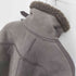 ザラ ZARA ダブルフェイス ボアジャケット ムートン ライダース レディース import:M