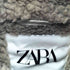 ザラ ZARA ダブルフェイス ボアジャケット ムートン ライダース レディース import:M