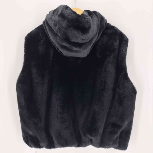ザラ ZARA フード付き ボア ジャケット レディース import:XL