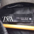 ザラ ZARA フード付き ボア ジャケット レディース import:XL