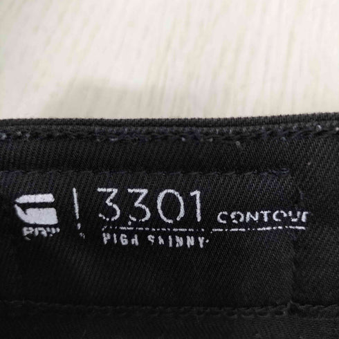 ジースターロー G-STAR RAW 3301 CONTOUR HIGH SKINNY WMN メンズ 27×32