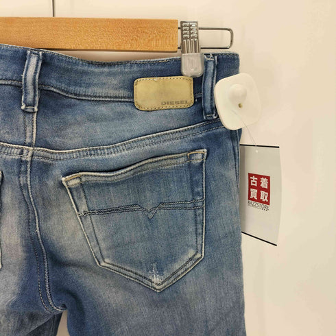 ディーゼルインダストリー Diesel Industry SKINYEE LOW ダメージスキニーデニムパンツ レディース 26×30