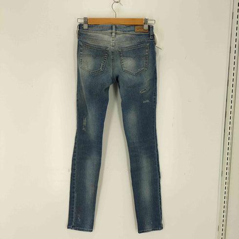 ディーゼル DIESEL GRUPEE ダメージデニムスキニーパンツ レディース 25×32