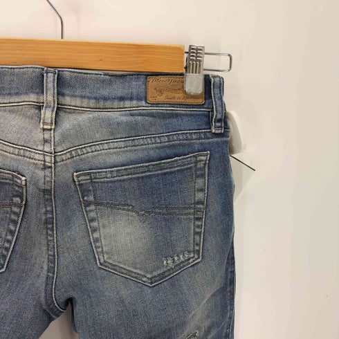 ディーゼル DIESEL GRUPEE ダメージデニムスキニーパンツ レディース 25×32
