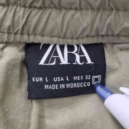 ザラ ZARA 1タックイージーパンツ メンズ JPN:L