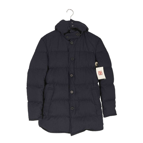 ランバンオンブルー LANVIN en Bleu フード付き ダウンコート レディース 46