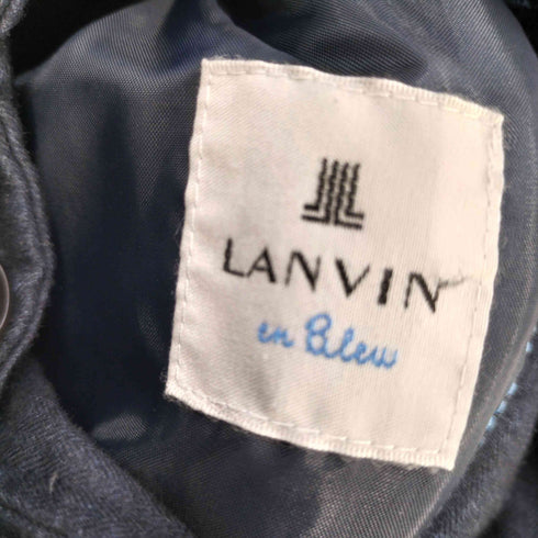 ランバンオンブルー LANVIN en Bleu フード付き ダウンコート レディース 46