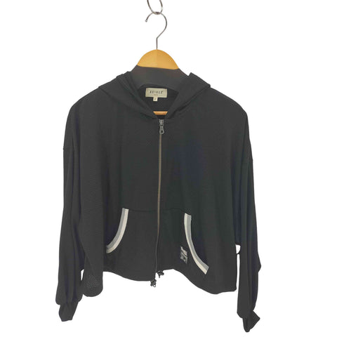 アヴィレックス AVIREX OVER SIZE MESH ZIP PARKA オーバーサイズ メッシュジップ パーカー レディース FREE