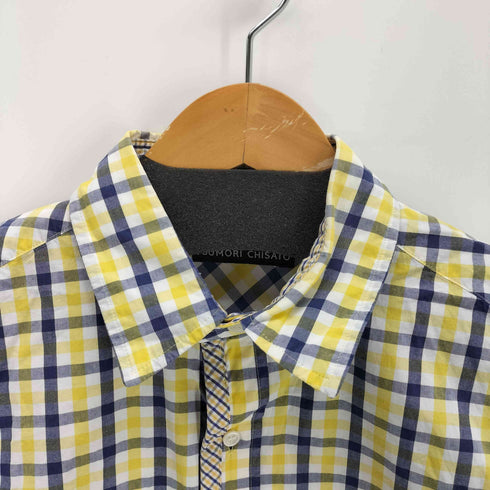 ツモリチサト TSUMORI CHISATO チェック柄ボタシャツ メンズ JPN:1