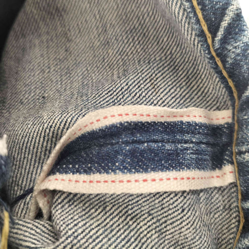 リーバイス Levis 日本製 701XX ボタン裏J22 ビッグE 赤耳 シンチバック ボタンフライ デニムパンツ メンズ W29
