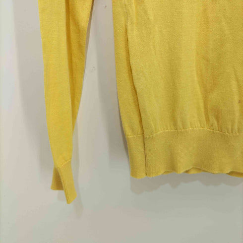 ジョンスメドレー JOHN SMEDLEY 英国製 コットン クルーネックカーディガン レディース JPN:S