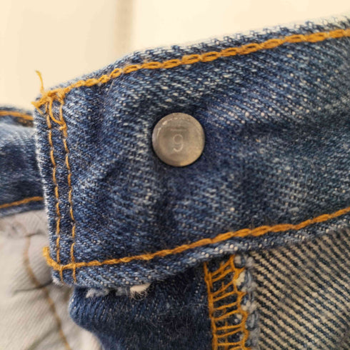 リーバイス Levis 80S 66前期 6刻印 501 赤耳 ボタンフライ デニムパンツ メンズ W29 L33