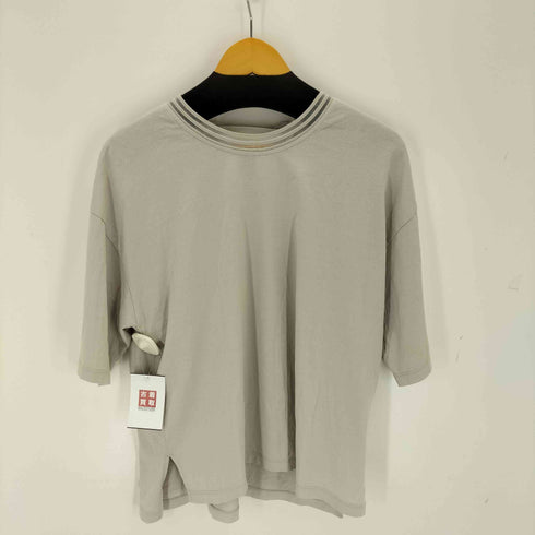 フラボア FRAPBOIS スキッパーネックTシャツ ラメ レディース JPN:1
