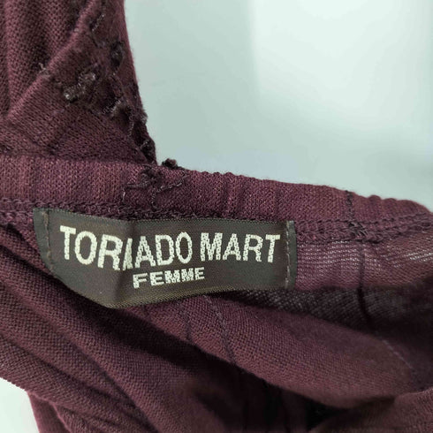 トルネードマートファム TORNADO MART FEMME スパンコールスリットノースリーブ レディース