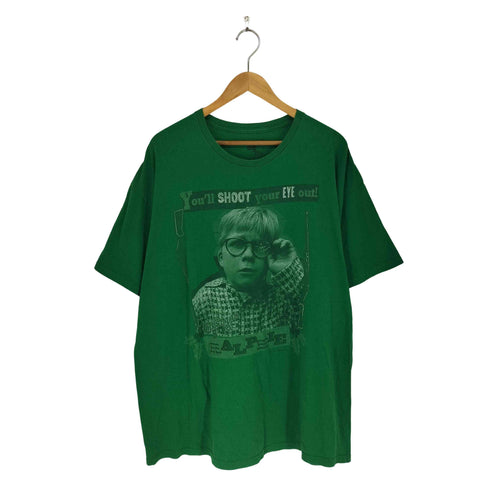 YOU'LL SHOOT YOUR EYE OUT プリント ムービーTシャツ メンズ 2XL