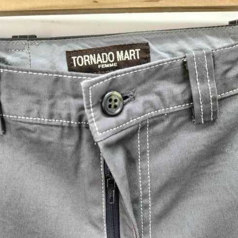 トルネードマートファム TORNADO MART FEMME カーゴポケットクロップドパンツ レディース JPN:38