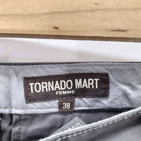 トルネードマートファム TORNADO MART FEMME カーゴポケットクロップドパンツ レディース JPN:38