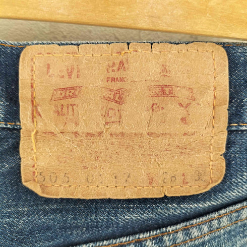 リーバイス Levis 70-80s 5刻印 bigE 42TALONジップ 赤耳 505 505 デニムパンツ メンズ