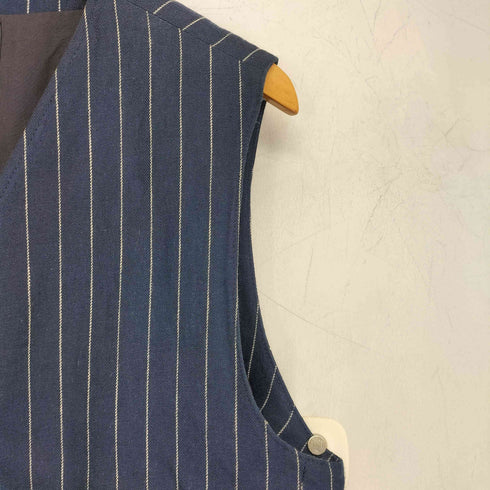 ザラマン ZARA MAN ストライプジップベスト メンズ