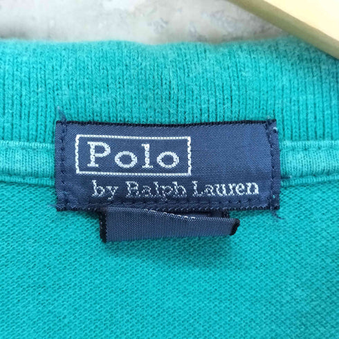 ポロバイラルフローレン Polo by RALPH LAUREN ビッグポニー ナンバリング ポロシャツ メンズ XL 18-20
