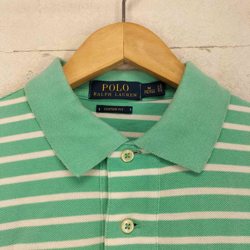 ポロラルフローレン POLO RALPH LAUREN CUSTOM FIT ボーダーポロシャツ メンズ JPN:M