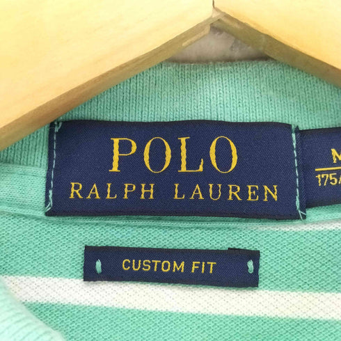 ポロラルフローレン POLO RALPH LAUREN CUSTOM FIT ボーダーポロシャツ メンズ JPN:M