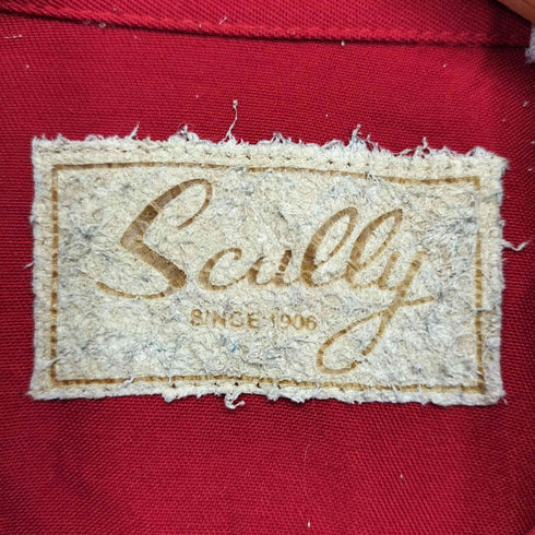 scully 90-00S ダブルフェイス ウエスタンシャツ メンズ import:M