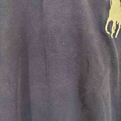 ポロバイラルフローレン Polo by RALPH LAUREN CUSTOM FIT ビッグポニー ナンバリング トリコロール S/S ポロシャツ メンズ JPN:L