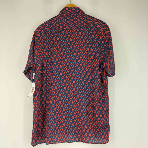 ザラ ZARA 総柄 転写プリント S/S シャツ メンズ JPN:XL