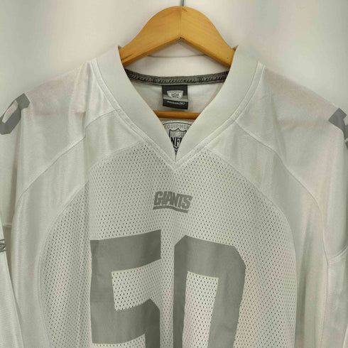 リーボック Reebok NFL アメリカンフットボール 袖ロゴ刺繍 ナンバリング50 ユニフォームTシャツ メンズ import:L
