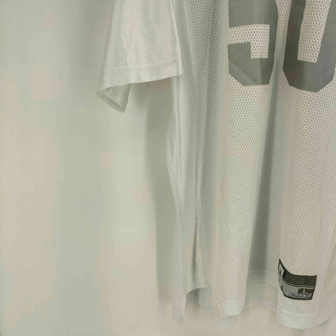 リーボック Reebok NFL アメリカンフットボール 袖ロゴ刺繍 ナンバリング50 ユニフォームTシャツ メンズ import:L