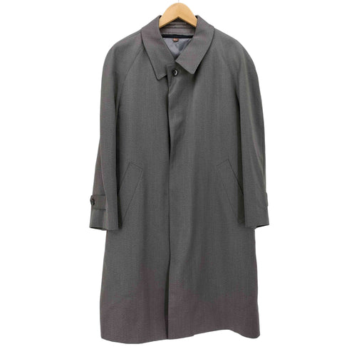 イヴサンローラン Yves Saint Laurent ペイズリー ライナー付き ステンカラー コート メンズ 88A3
