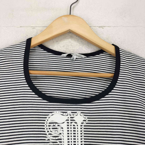 バレンザポースポーツ VALENZA PO SPORTS Y2K ボーダーTシャツ レディース JPN:40