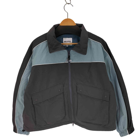 ミルクフェド MILKFED. CUTOUT LOGO TRACK JACKET レディース JPN:M