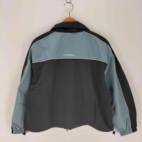 ミルクフェド MILKFED. CUTOUT LOGO TRACK JACKET レディース JPN:M