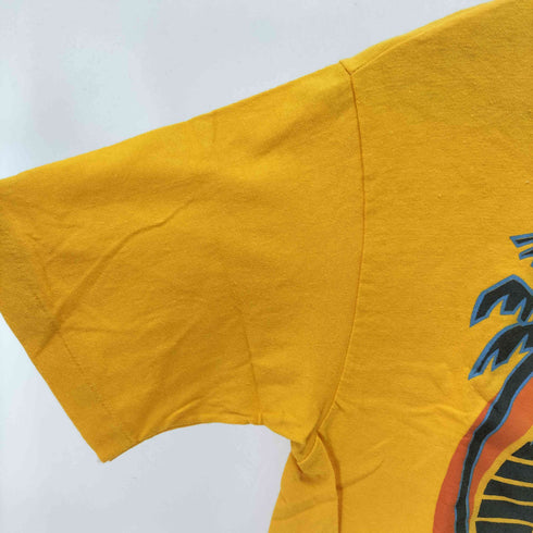 ヘインズ Hanes 80-90s USA製 シングルステッチ guam グアム プリント S/S Tシャツ メンズ import:M