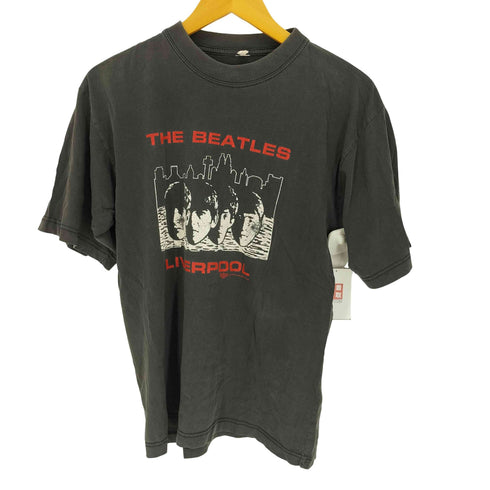 00S LIVERPOOL リバプール バンドアーティスト フェイスプリント クルーネックTシャツ メンズ