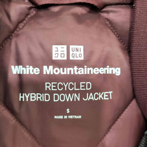ユニクロ UNIQLO 24AW リサイクル ハイブリッド ダウンジャケット メンズ JPN:S
