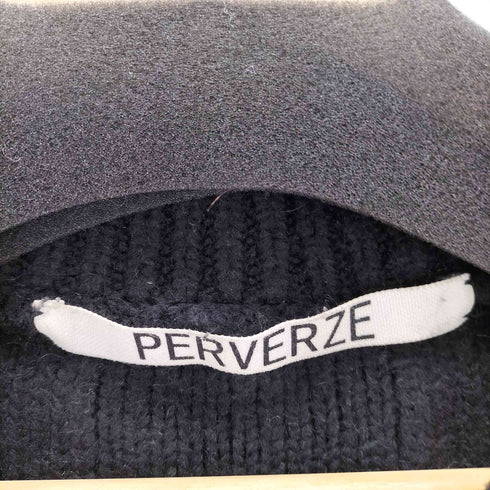 パーバーズ PERVERZE フリンジニットトップス レディース FREE