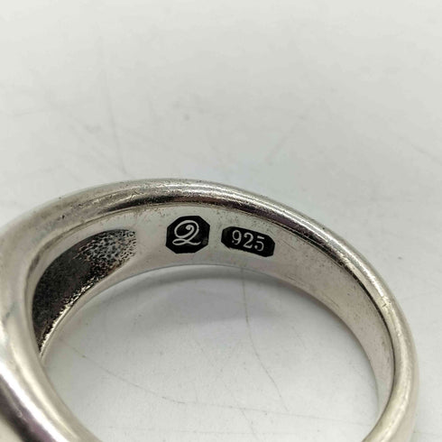 QUETZAL ケツァール QR33MP 唐草 シグネット リング アラベスク アイヴィー 925 刻印 リング メンズ 19号
