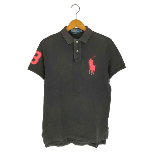 ポロバイラルフローレン Polo by RALPH LAUREN 90S CUSTOM FIT ビックポニー刺繍 ナンバー3 S/S ポロシャツ メンズ import:S