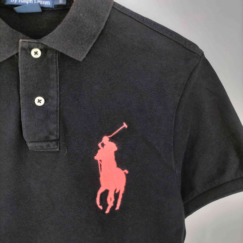 ポロバイラルフローレン Polo by RALPH LAUREN 90S CUSTOM FIT ビックポニー刺繍 ナンバー3 S/S ポロシャツ メンズ import:S