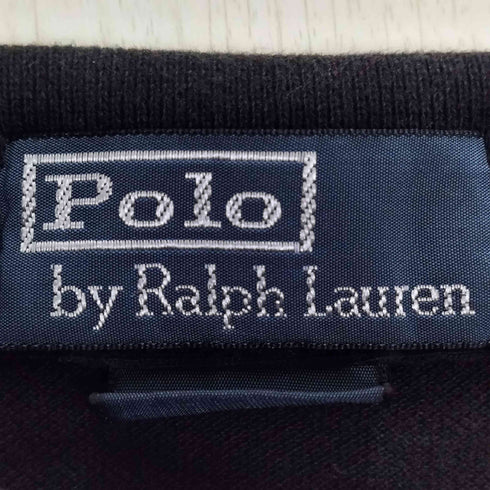 ポロバイラルフローレン Polo by RALPH LAUREN 90S CUSTOM FIT ビックポニー刺繍 ナンバー3 S/S ポロシャツ メンズ import:S