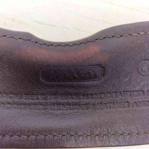 コーチ COACH ミニシグネチャー柄 レザー ベルト レディース MEDIUM