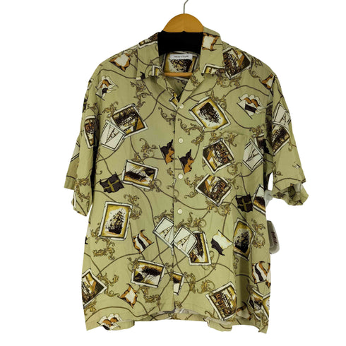 フリークスストア FREAKS STORE 総柄 S/S 開襟シャツ メンズ